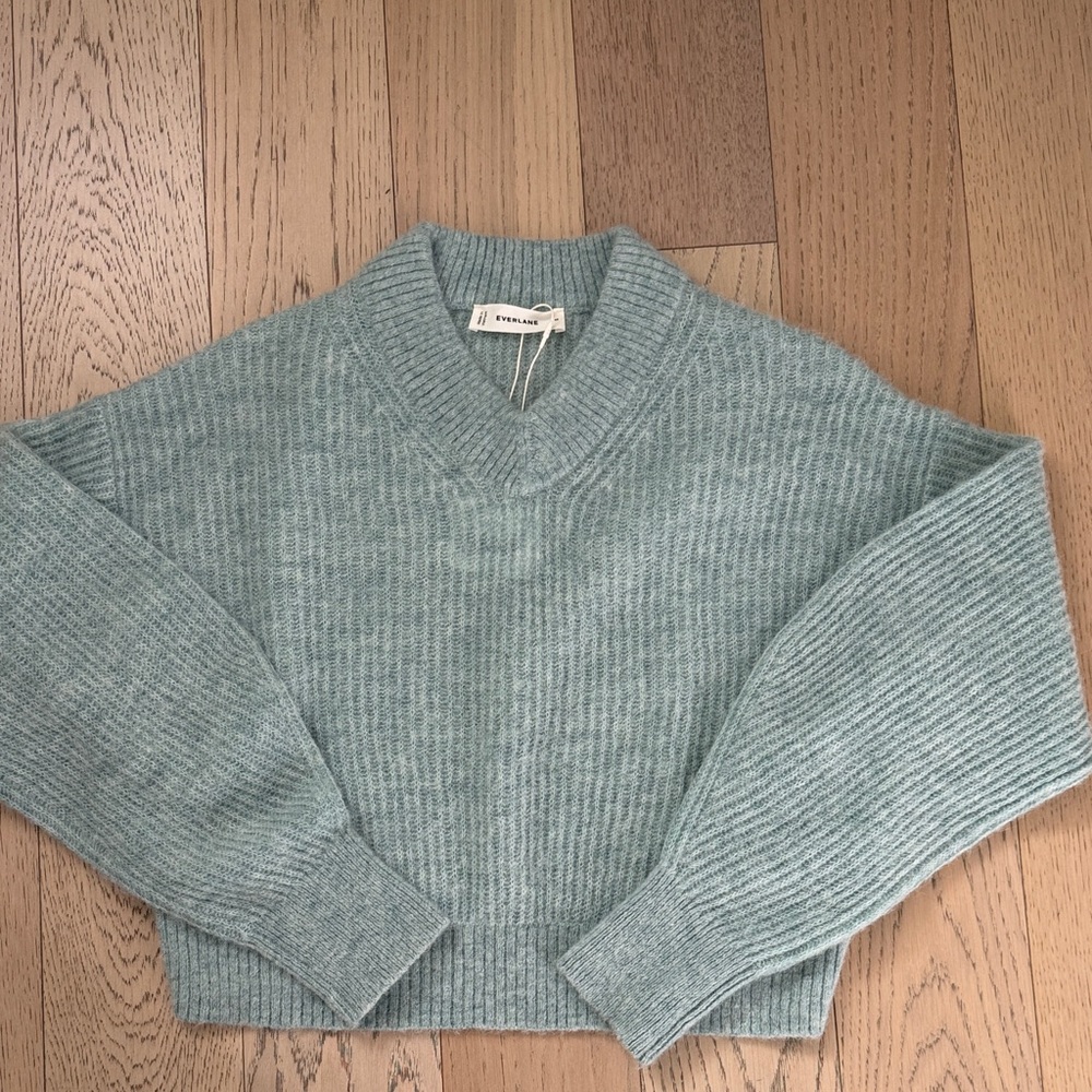 Everlane Alpaca/ Wool Crop Sweater